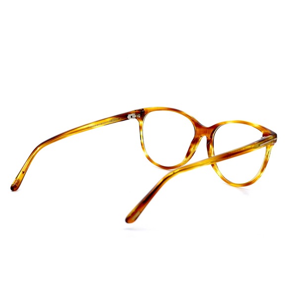 TOM FORD TF5544-B/V 056 BLOND HAVANA BLUE BLOCK AUTHENTIC EYEGLASSES FRA… - Picture 8 of 11